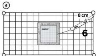 ANGELCARE AC605 - - INSTALLEZ LE DETECTEUR DE MOUVEMENTS SUR LE SUPPORT DU MATELAS - 4