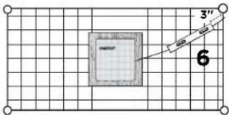 ANGELCARE AC605 - - INSTALL THE SENSOR PAD ON THE MATTRESS SUPPORT - 3