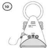 ANGELCARE AC605 - - INSTALLEZ LE DETECTEUR DE MOUVEMENTS SUR LE SUPPORT DU MATELAS - 7