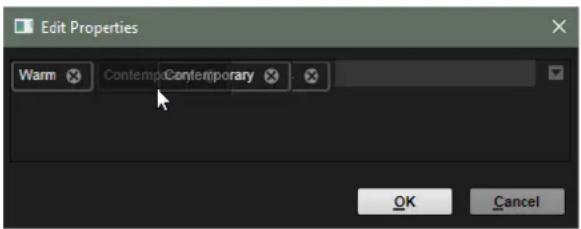 STEINBERG Retrologue 2 - Configure Attribute Menus - 1