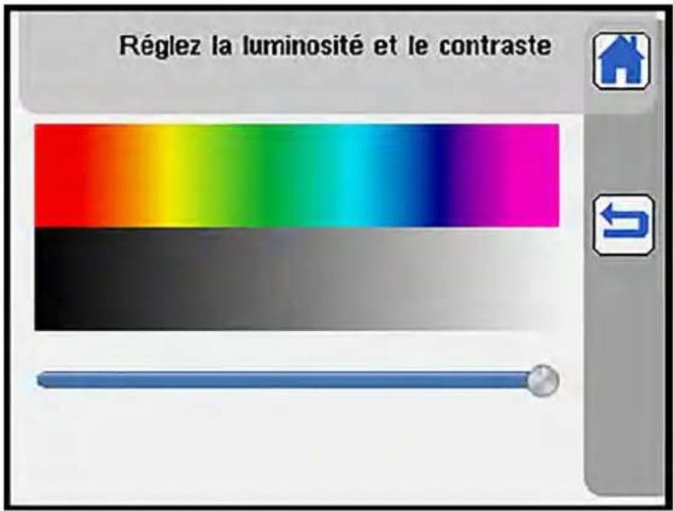 Dürkopp Adler 755 A - Régler la luminosité et le contraste - 1