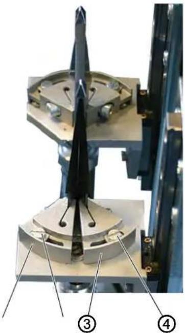 Dürkopp Adler 755 A - Régler les couteaux d'angle (station de couteaux d'angle automatique) - 1