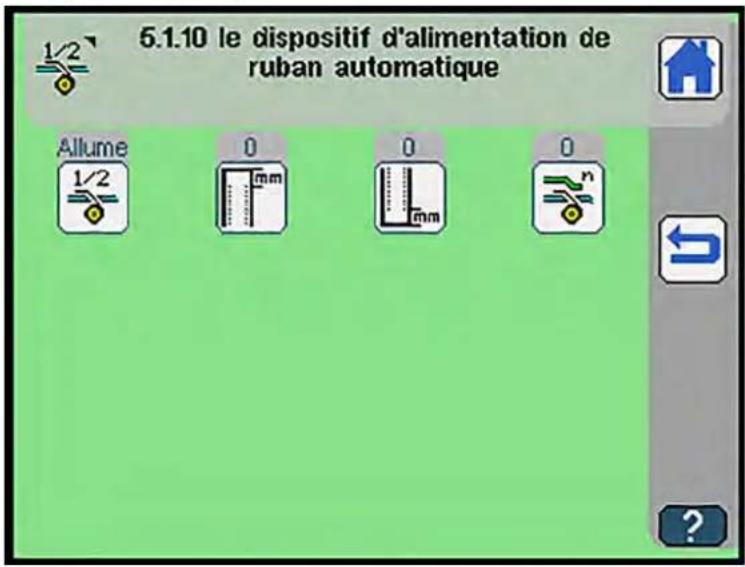 Dürkopp Adler 755 A - Dispositif automatique d'alimentation de bande - 1