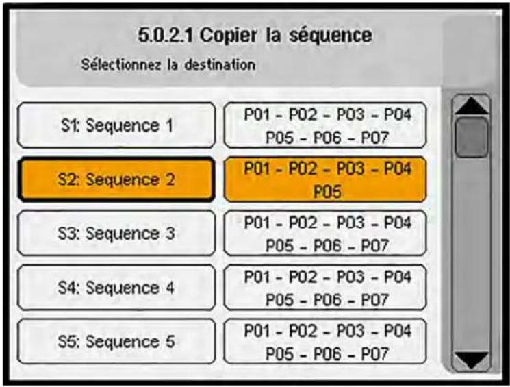 Dürkopp Adler 755 A - Copier une séquence de couture - 4