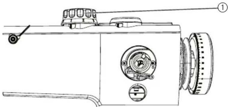 Dürkopp Adler 567 - Régler la course d'élévation du pied presseur - 1