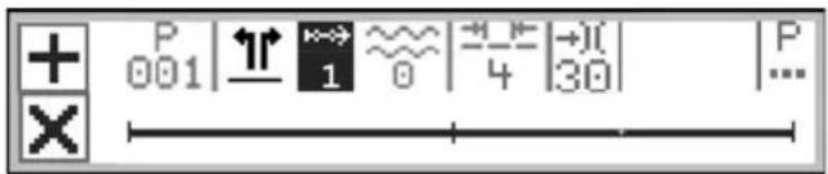 Dürkopp Adler 5501233 - Ajout de nouveaux segments de couture - 4