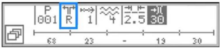 Dürkopp Adler 5501233 - Sélection du programme de couture en mode automatique - 2