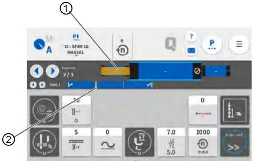 Dürkopp Adler 5501233 - Coudre en mode automatique - 2