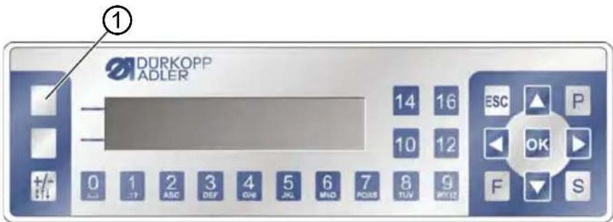 Dürkopp Adler 5501233 - Pour le panneau de commande OP3000 - 1