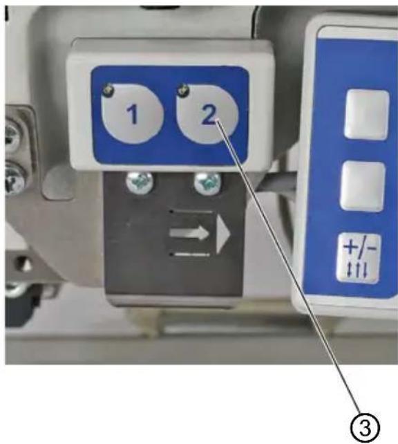 Dürkopp Adler 5501233 - Pour le panneau de commande OP3000 - 1