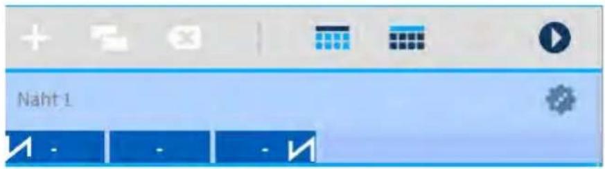 Dürkopp Adler 5501233 - Modifier des segments d'une couture - 2