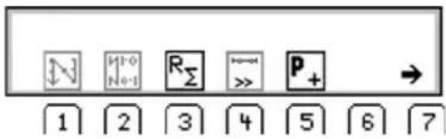 Dürkopp Adler 5501233 - Ouvrir le menu de la touche programmable - 2