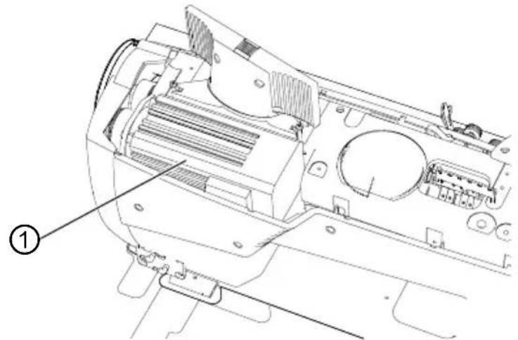 Dürkopp Adler 1727 - Nettoyer le filtre du ventilateur du moteur - 1