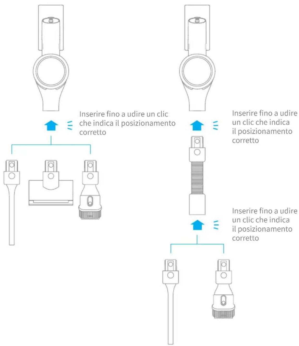 DREAME T10 - Collegamento degli accessori - 1