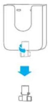 DREAME P10 - La connexion entre l'extrémité de la douille de l'adaptateur et du boîtier à fixation murale - 1