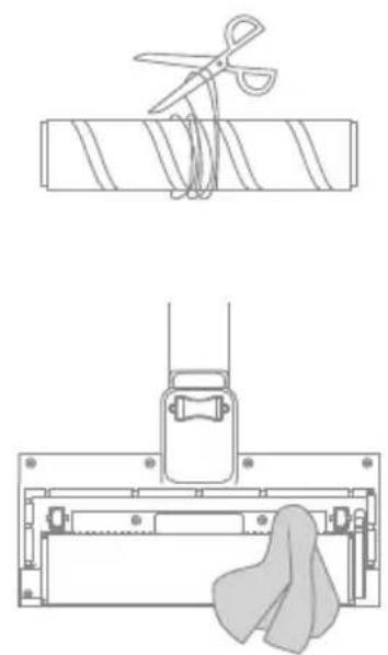 DREAME P10 - Cleaning the Soft Roller Brush Bar - 2