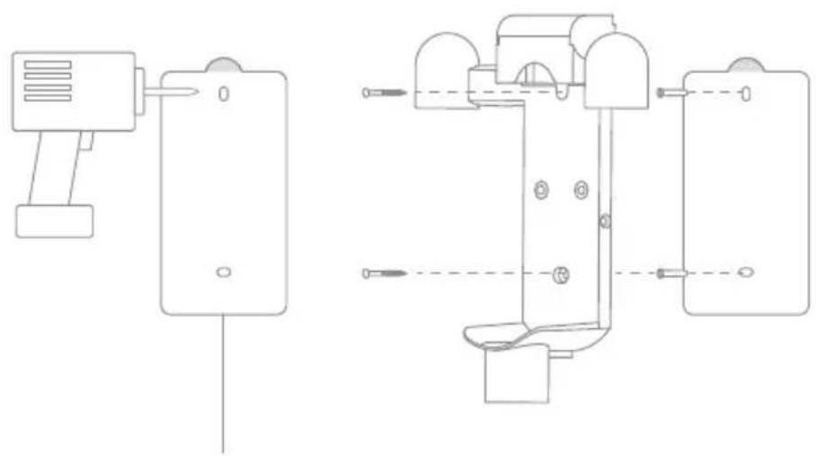 DREAME V12 Pro - Installazione del supporto di ricarica e appoggio 2-in-1 - 1