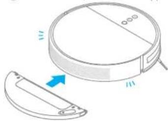 DREAME F9 - Use the mopping function - 3