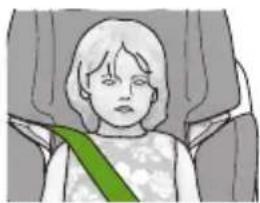 JANE Transformer iTech - HARNACHAGE DE L'ENFANT AVEC LA CEINTURE TROIS POINTS - 1