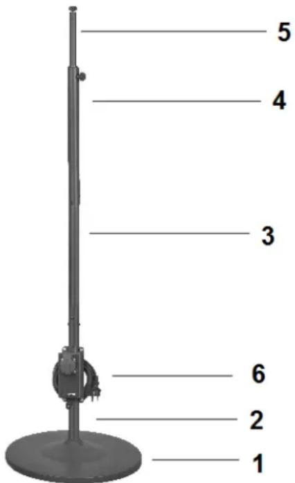 Eurom Floorstand Roundbase - Description - 1