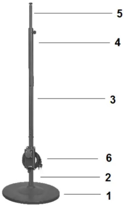 Eurom Floorstand Roundbase - Description - 1