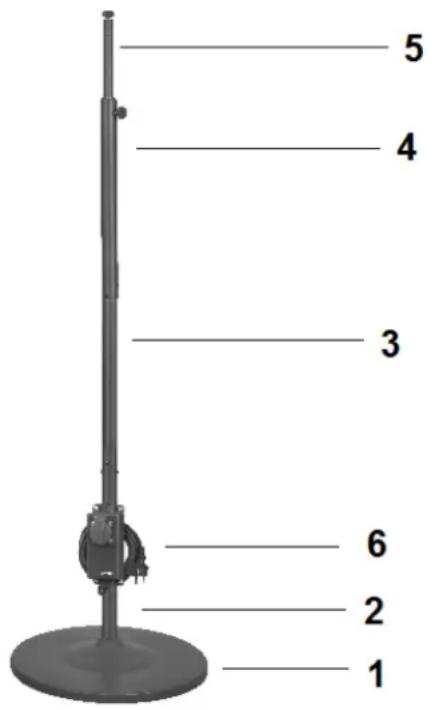 Eurom Floorstand Roundbase - Beschrijving - 1