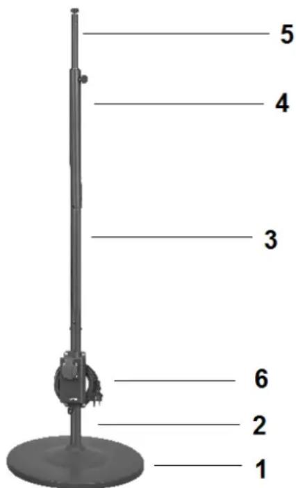 Eurom Floorstand Roundbase - Beschreibung - 1