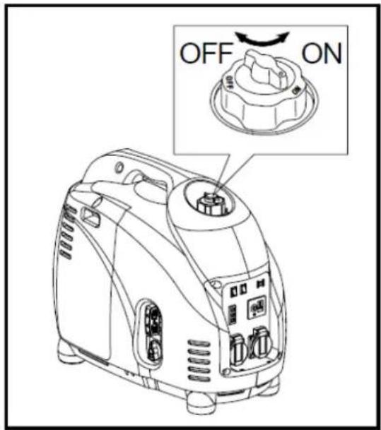 Eurom Independ 3100 - - Ventilatieknop tankdop - 1