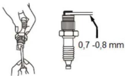 Eurom MM5500 - Bougie schoonmaken - 1