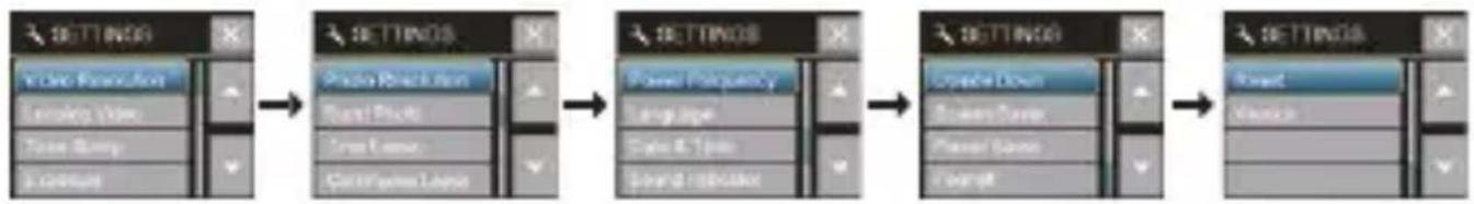 MIDLAND H5+ - AJUSTES - 1