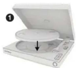 Victrola VTA250B - PLACER LA PLATINE SUR UNE SURFACE PLANE ET HORIZONTALE - 1