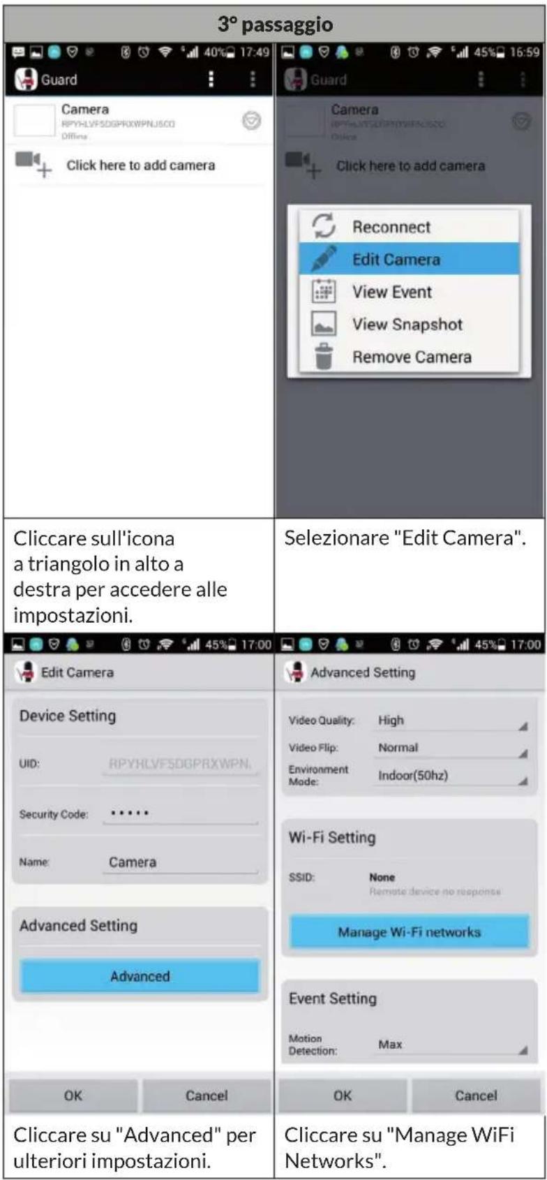 Duramaxx Eyeview - CONFIGURAZIONE DELLA APP PER ANDROID - 3