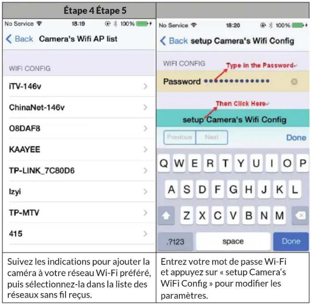 Duramaxx Eyeview - CONFIGURATION DE L'APPLICATION IOS - 1