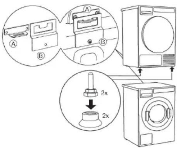 ELECTROLUX TWSL3M105 - Poseencolonnesurunlave-linge - 1
