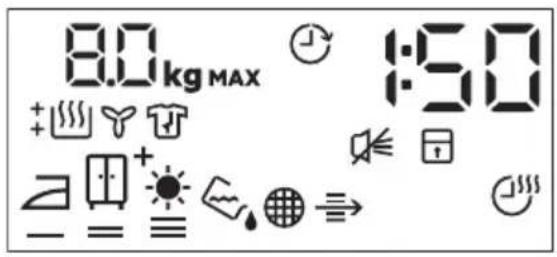 ELECTROLUX TWL3E400 - Afficheur - 1