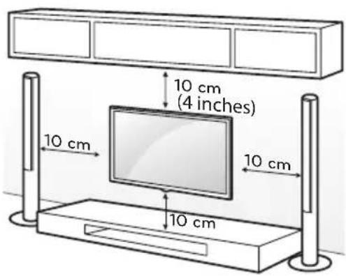 LG 60UJ6300 - Mounting on a Wall - 1