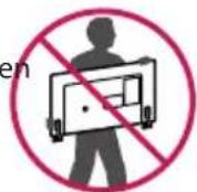 LG 60UJ6300 - Lifting and Moving the TV - 1
