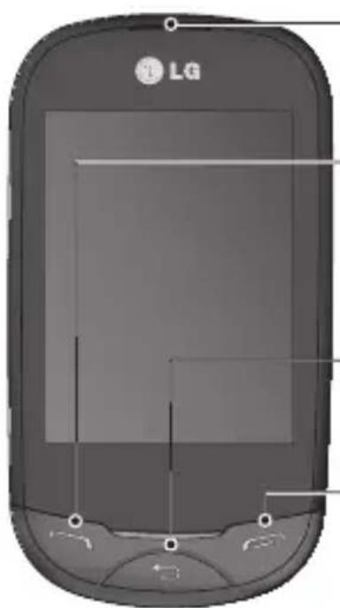 LG LGT505 - Présentation du téléphone - 1