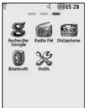 LG LGT300 - Écran d'application – - 1