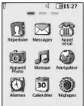 LG LGT300 - Votre écran de menu - 1