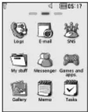 LG LGT300 - Your home screen - 2