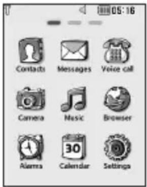 LG LGT300 - Your home screen - 1