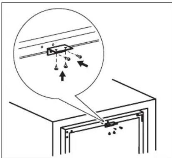 ELECTROLUX EWUS020B5B - Instalarea suportului superior - 1