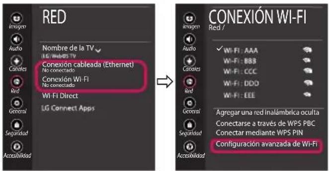LG OLED55C7BO - Resolución de problemas de red - 3