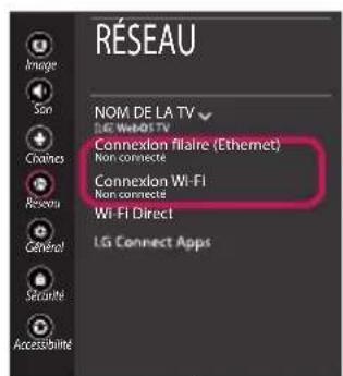 LG OLED55C7BO - Paramètres réseau - 3