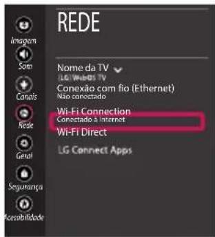 LG OLED55C7BO - Ajustes de Rede - 5