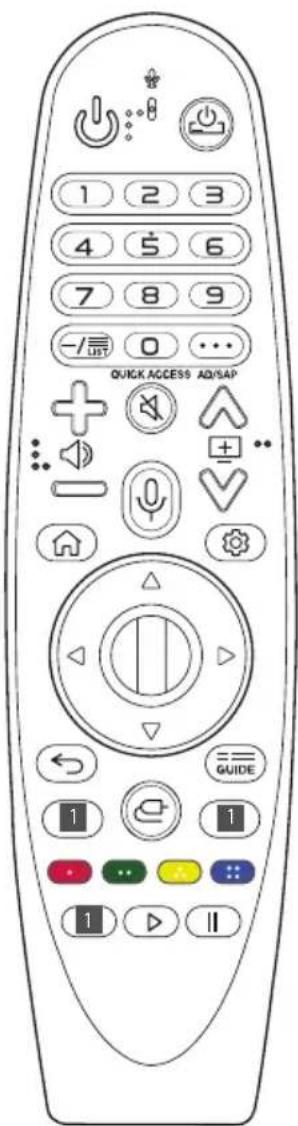 LG OLED77B9PUA - Using Magic Remote Control - 1