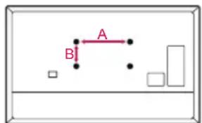 LG OLED77B9PUA - Wall Mounting Bracket - 1
