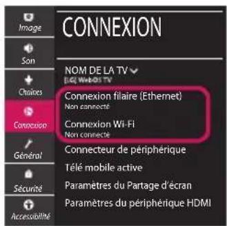 LG OLED77B9PUA - Paramètres du réseau - 2