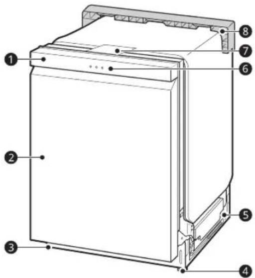 LG LDP6809BM - Vista frontal - 2